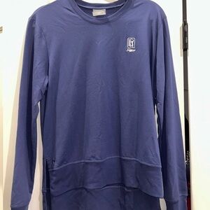 Sawgrass PGA Tour Navy Blue Crewneck Sweater